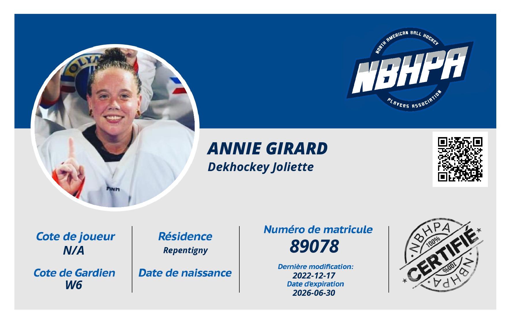 Annie Girard