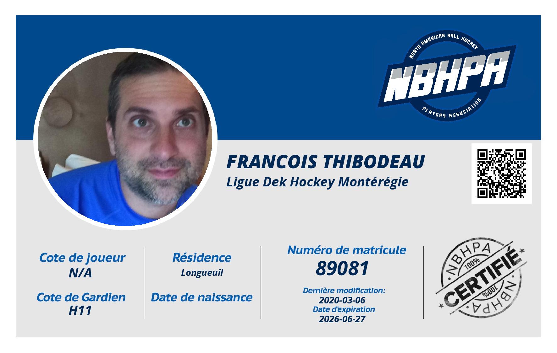 Francois Thibodeau
