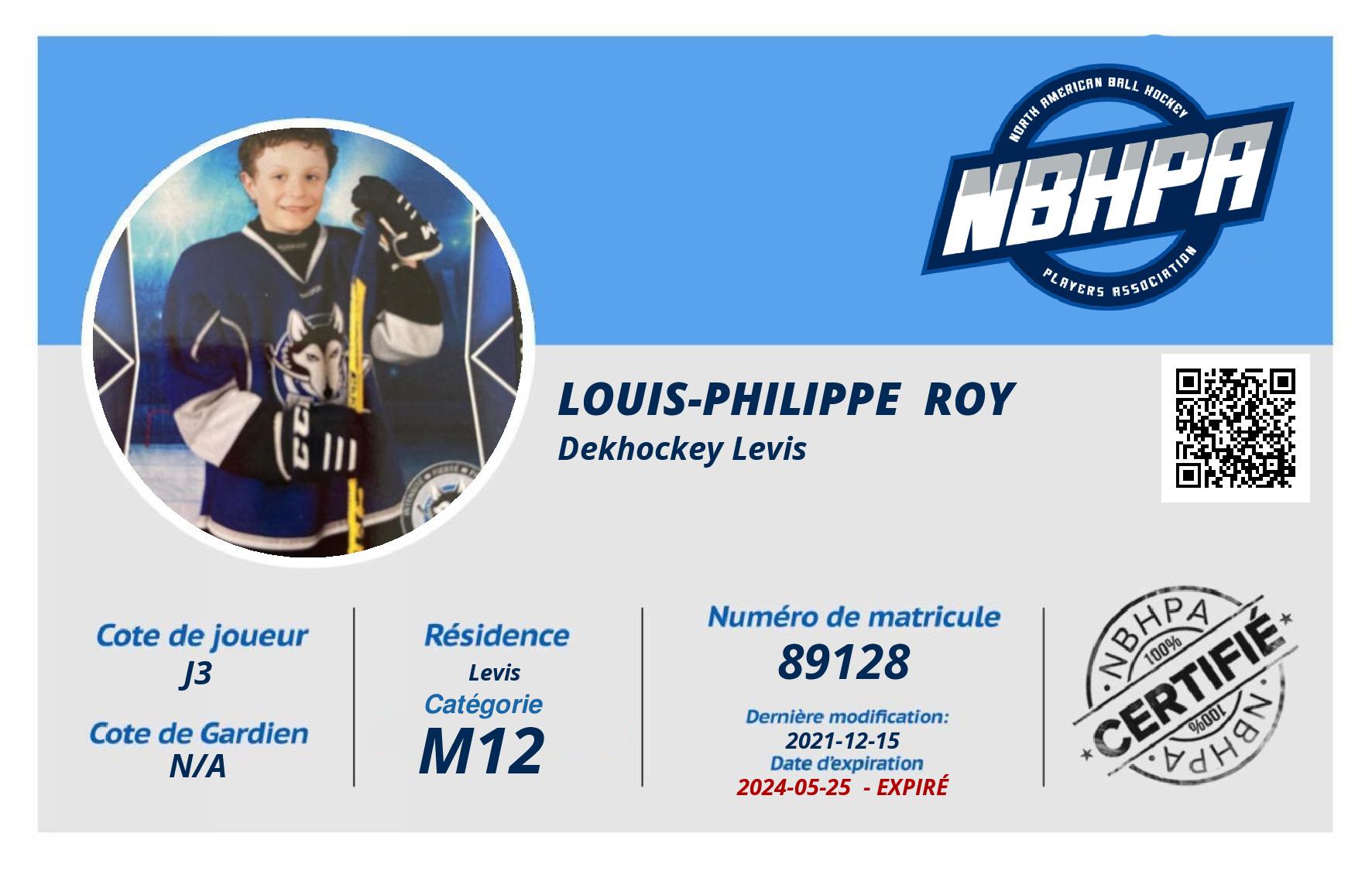 Louis-Philippe  Roy 