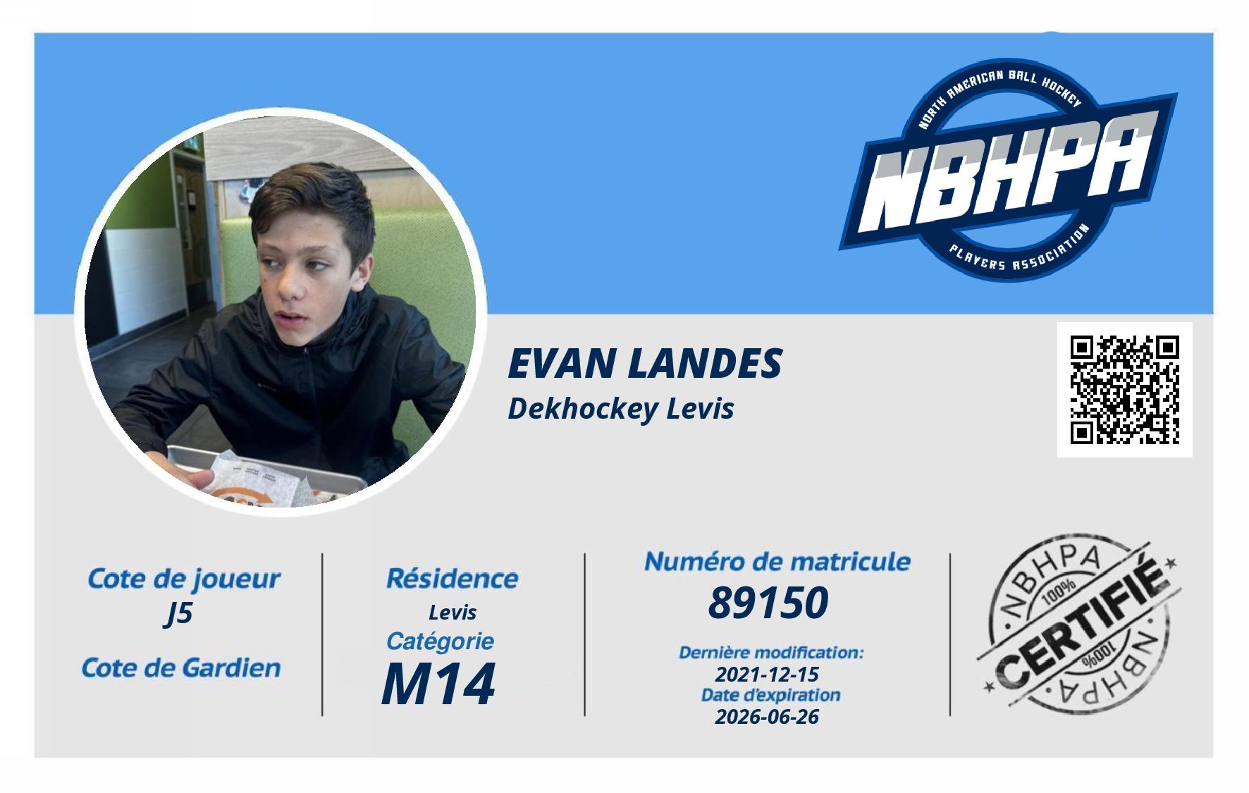 Evan Landes