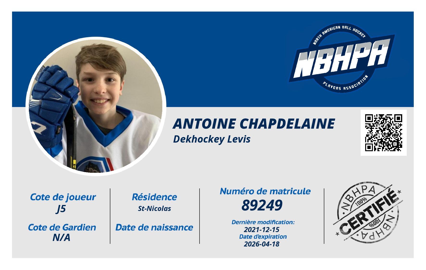 Antoine Chapdelaine