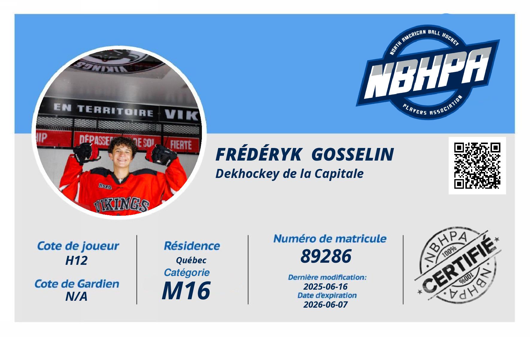 Frédéryk  Gosselin 