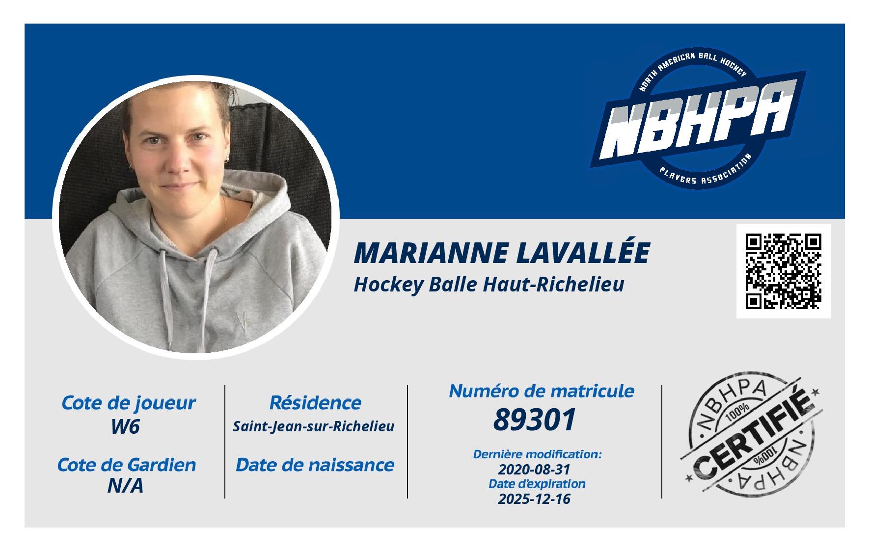 Marianne Lavallée