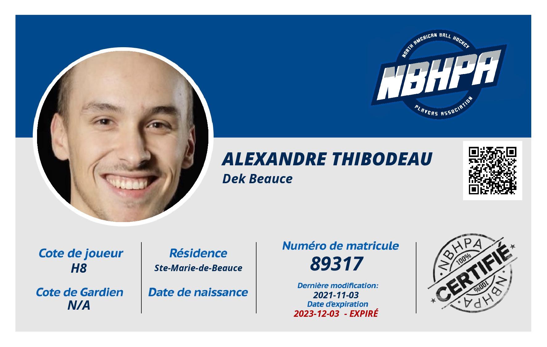 Alexandre Thibodeau