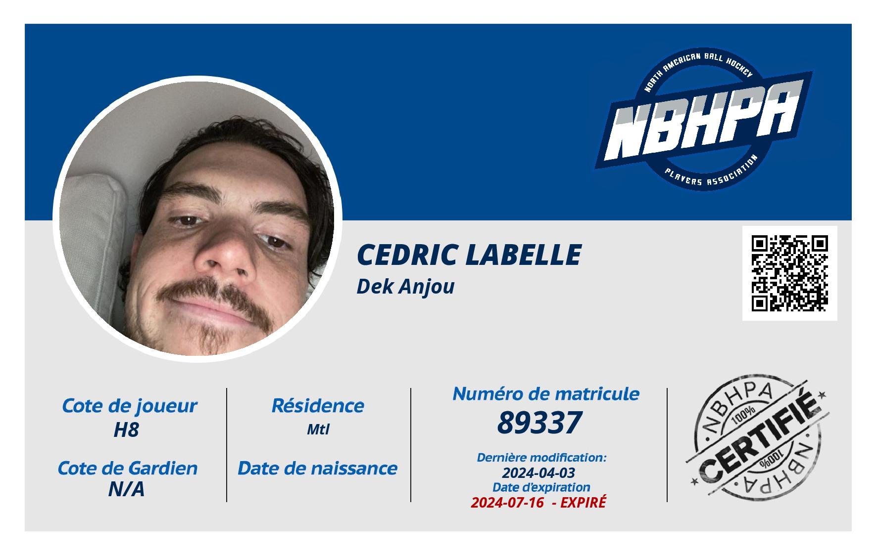 Cedric Labelle