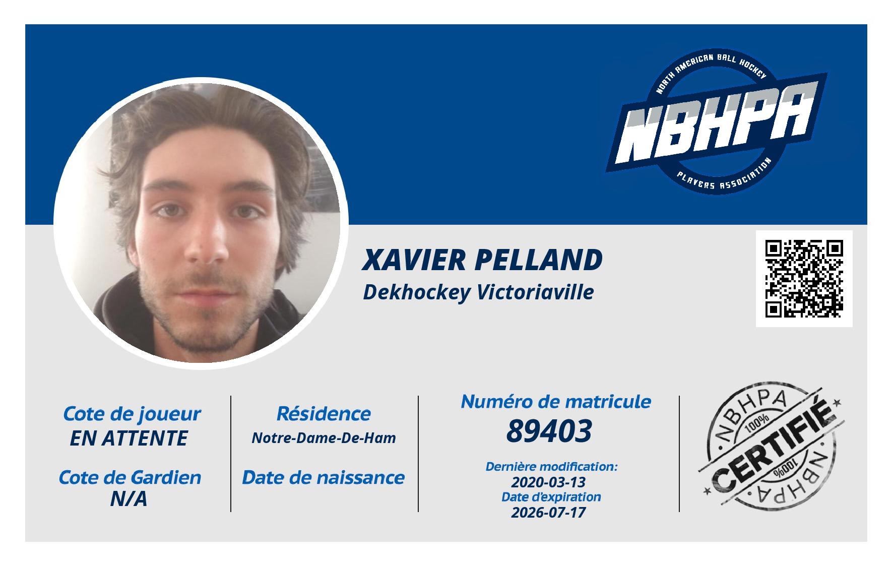 Xavier Pelland