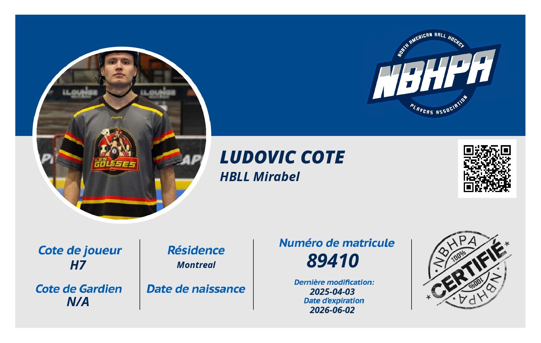 Ludovic Cote