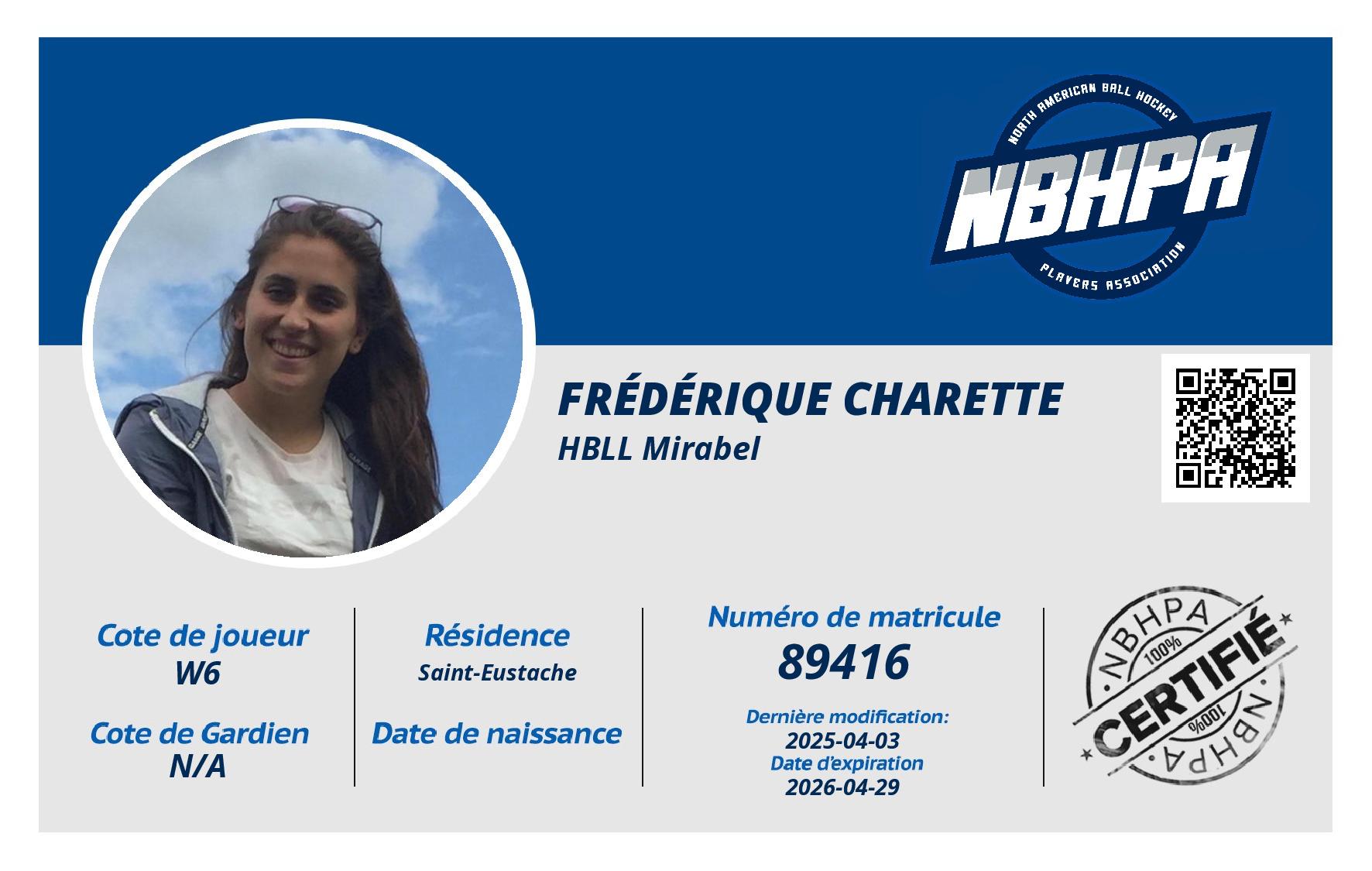 Frédérique Charette