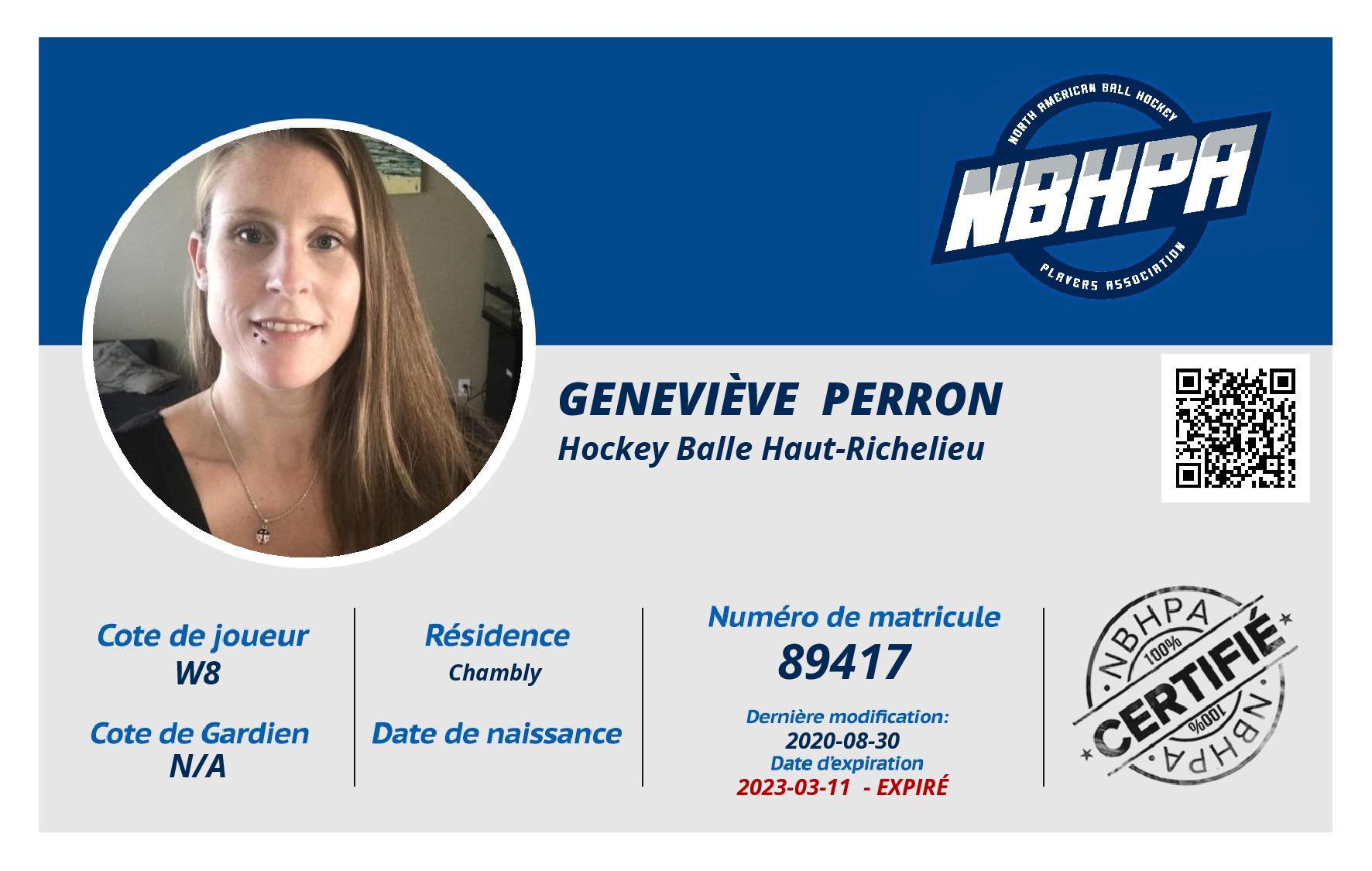 Geneviève  Perron