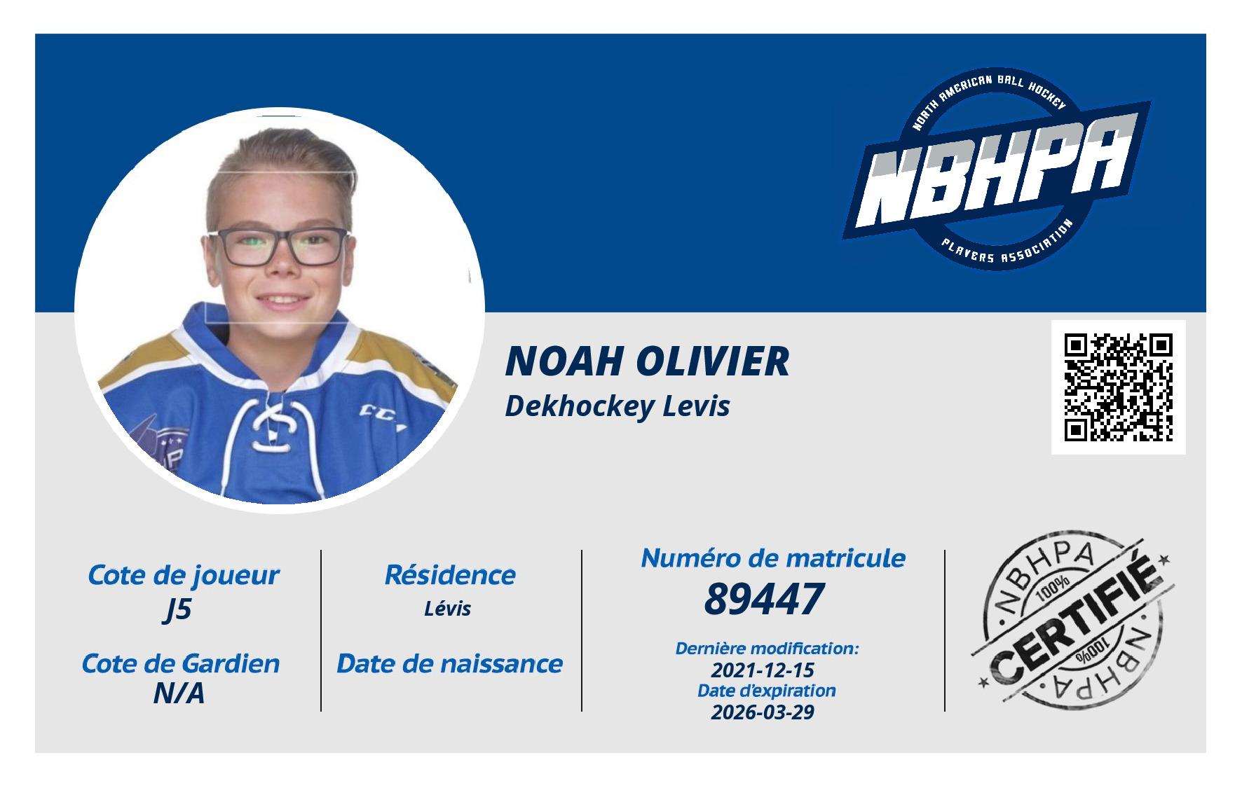 Noah Olivier 