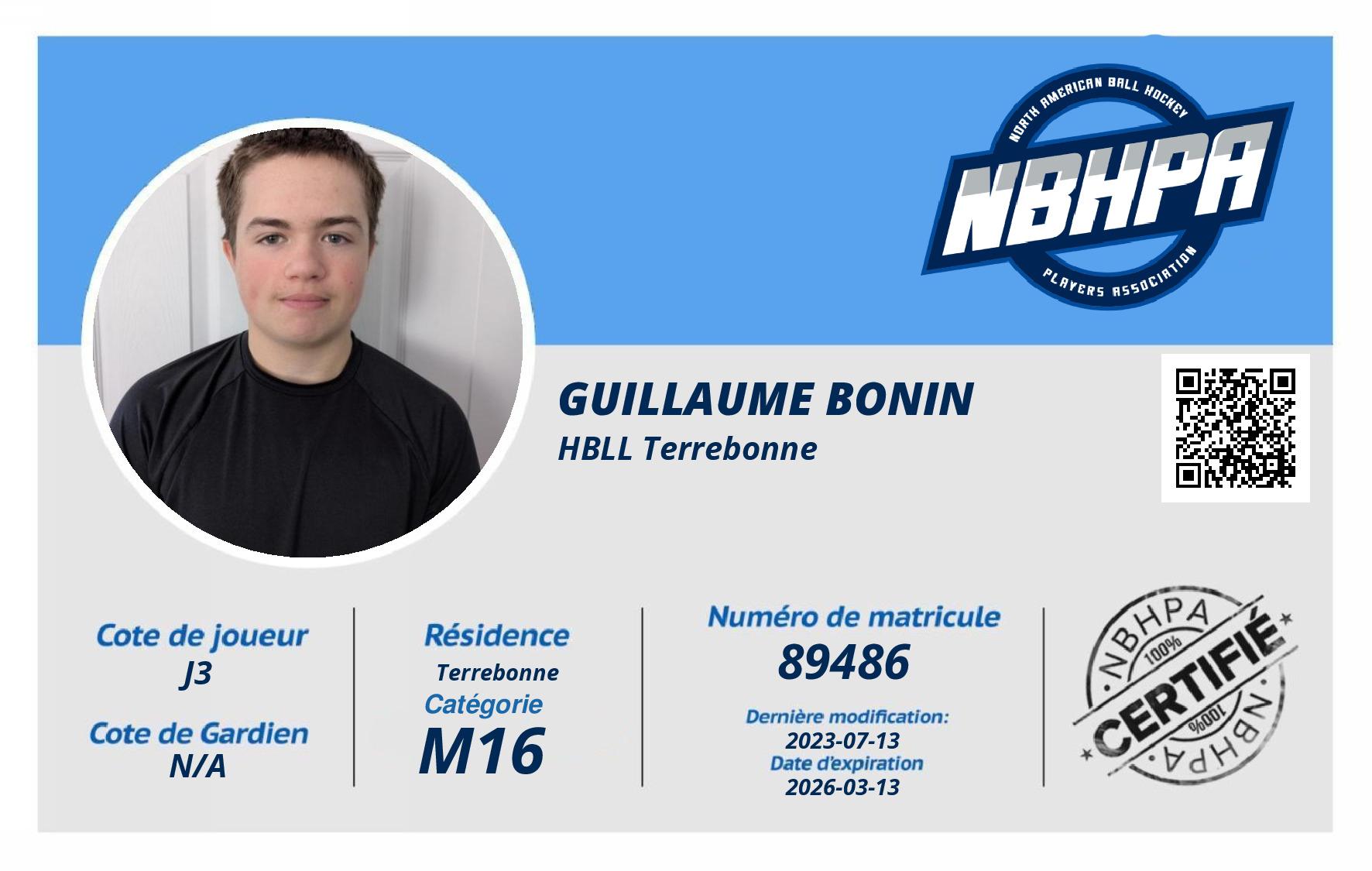 Guillaume Bonin
