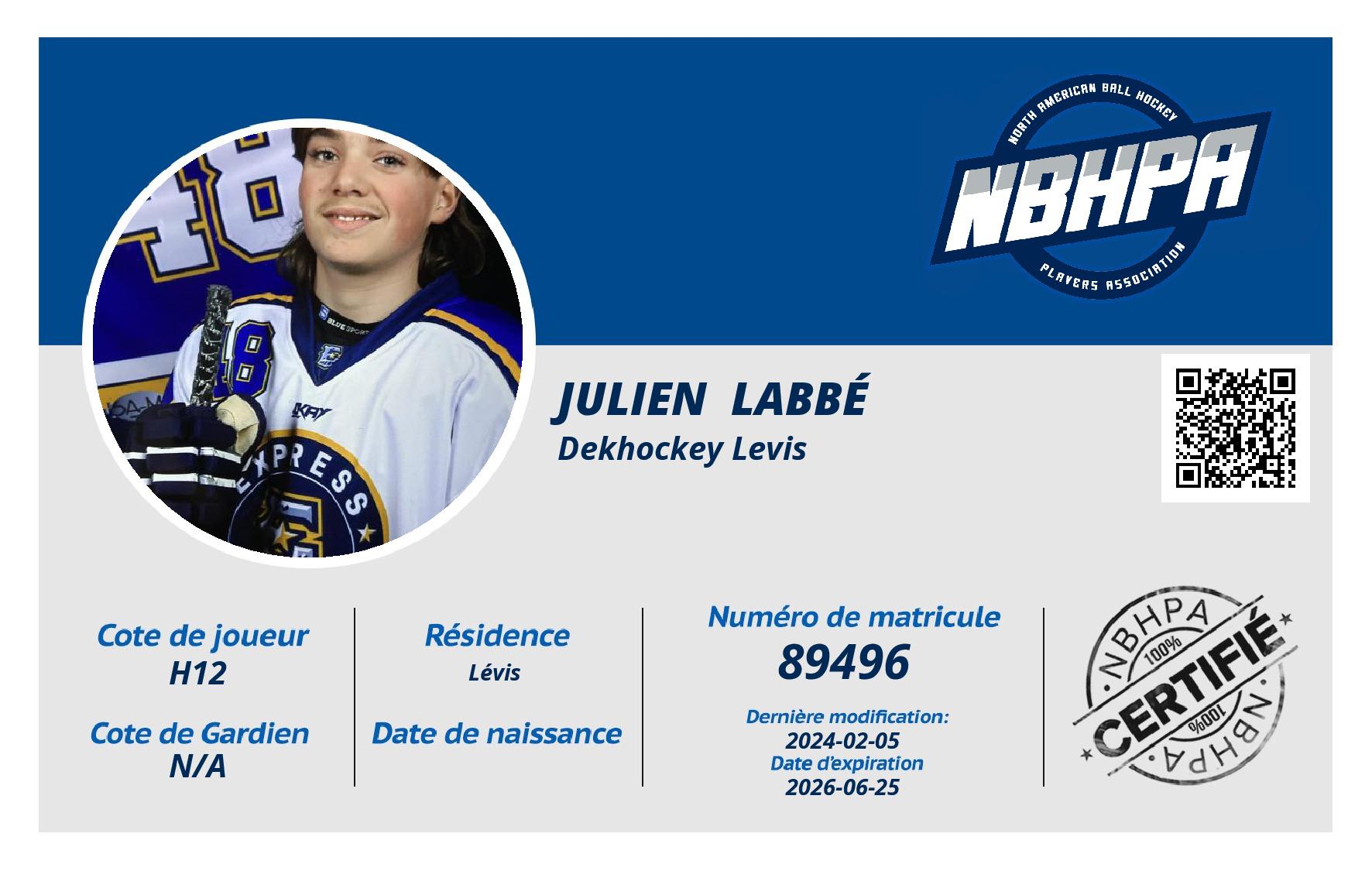 Julien  Labbé