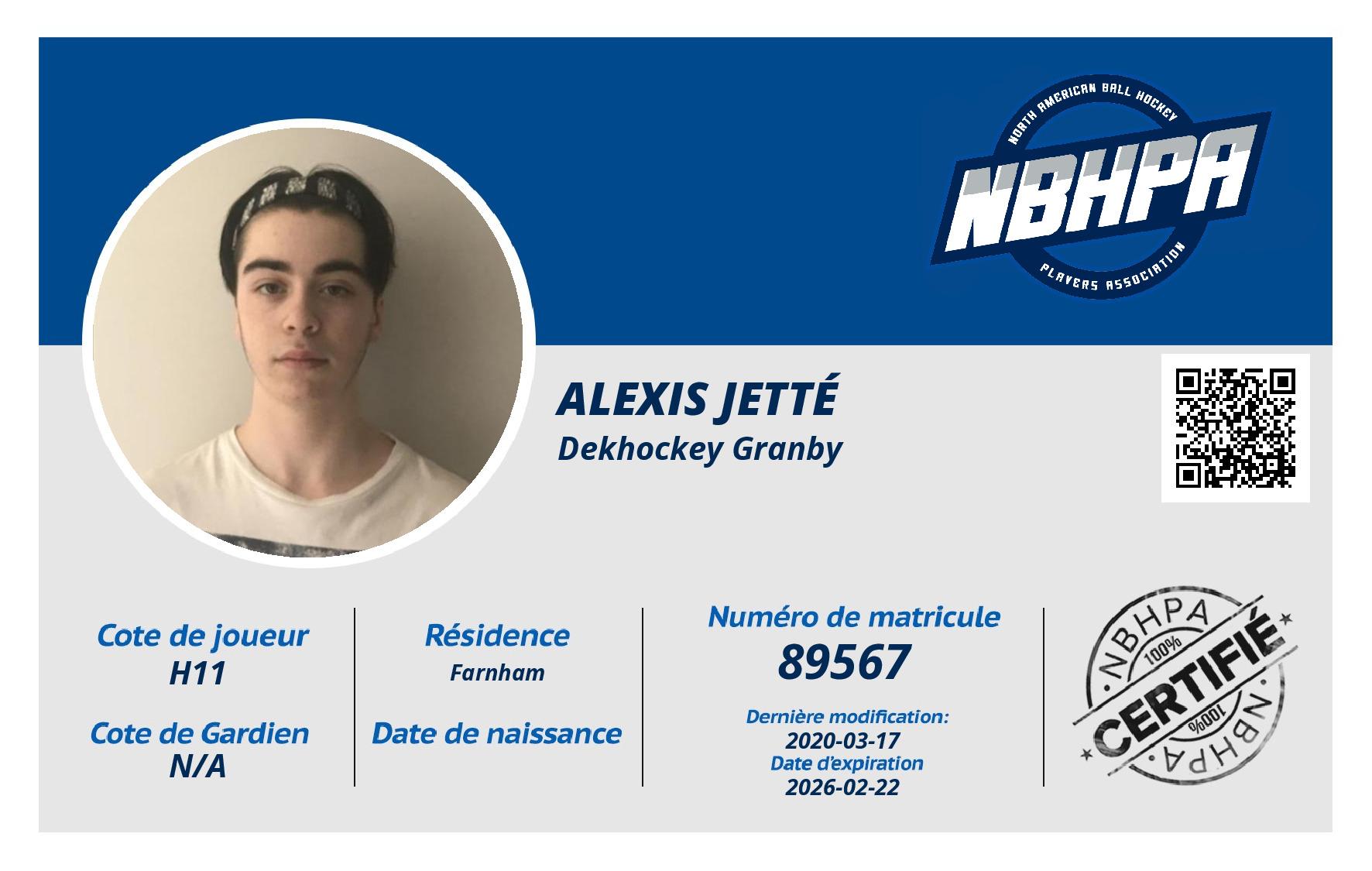 Alexis Jetté