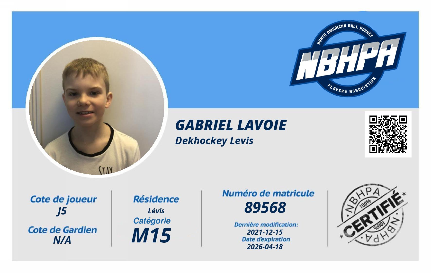 Gabriel Lavoie