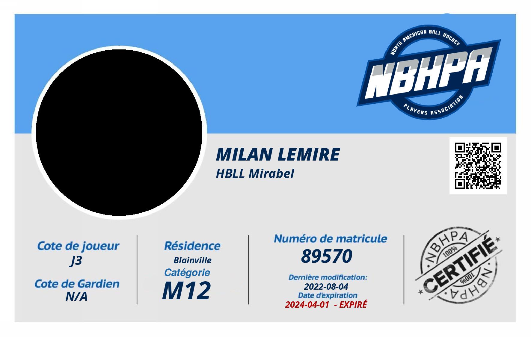Milan Lemire