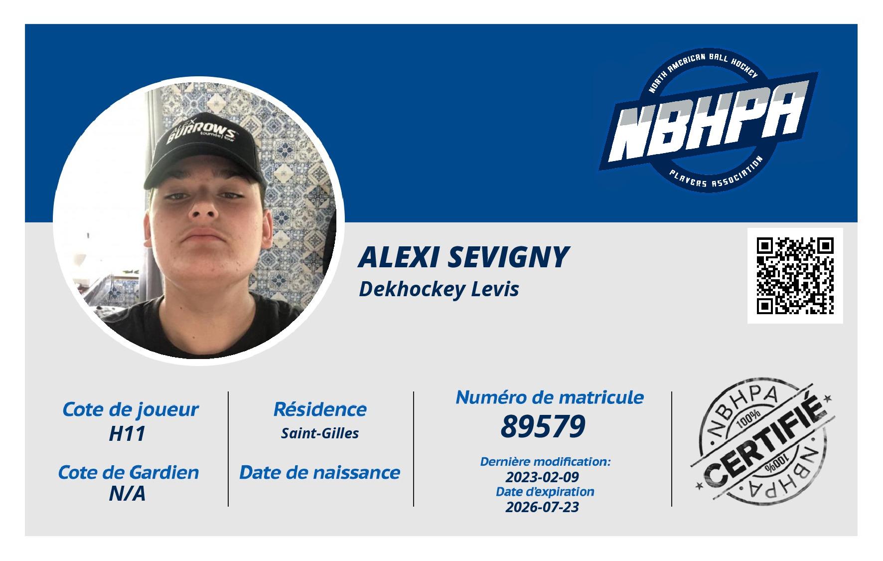 Alexi Sevigny