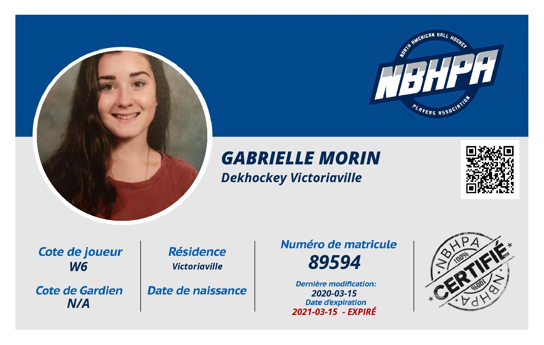 Gabrielle Morin