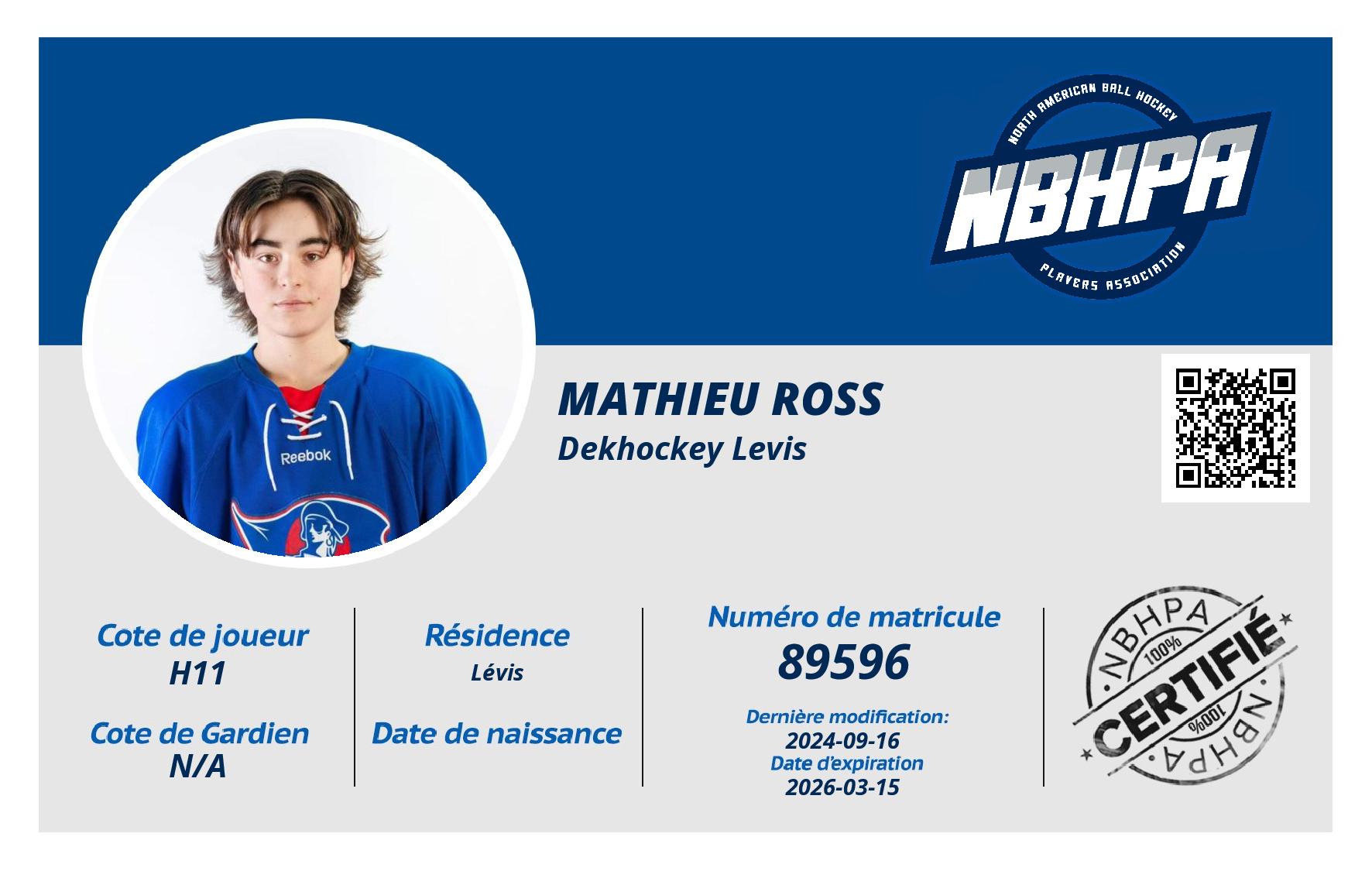 Mathieu Ross