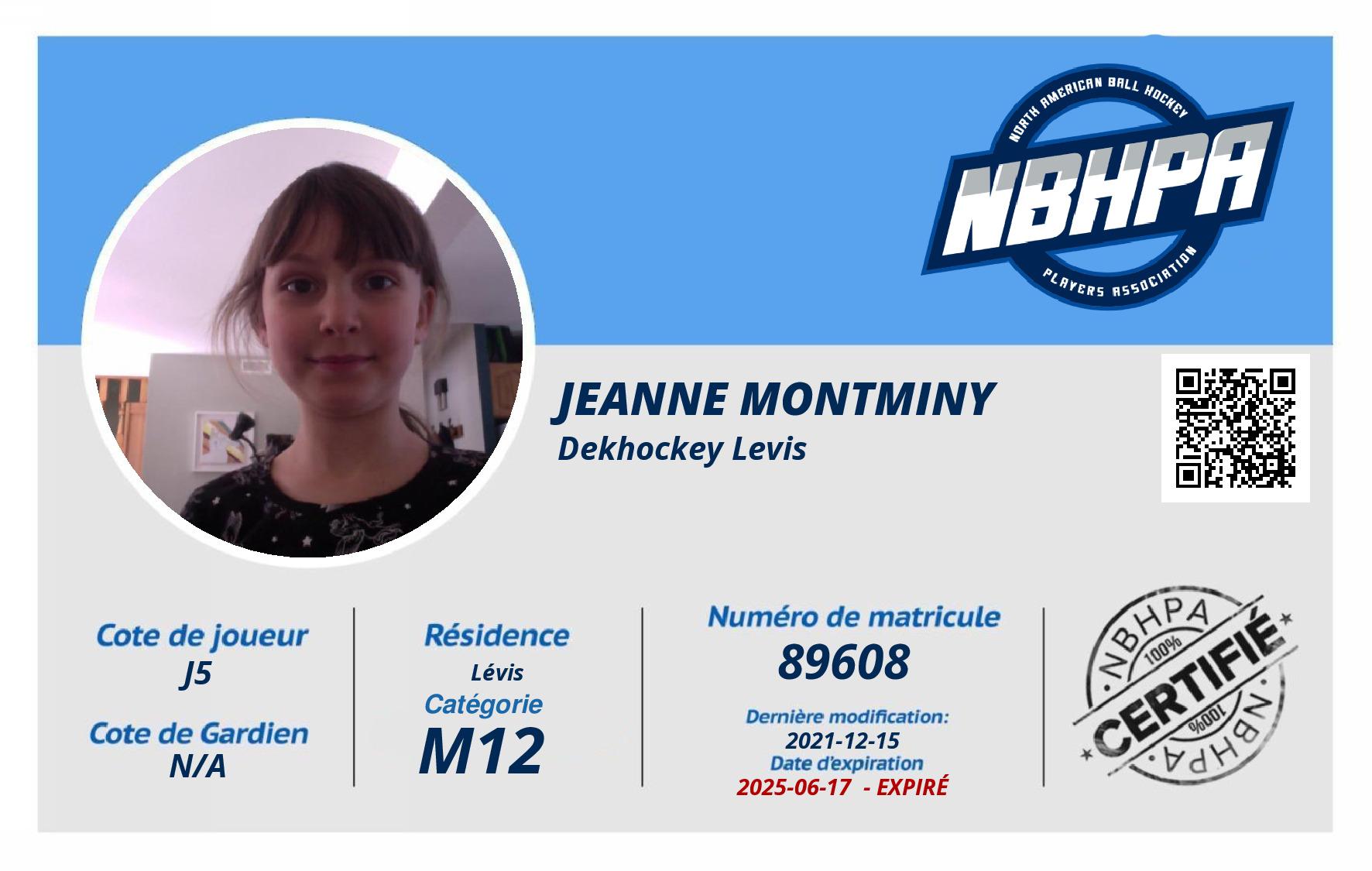 Jeanne Montminy