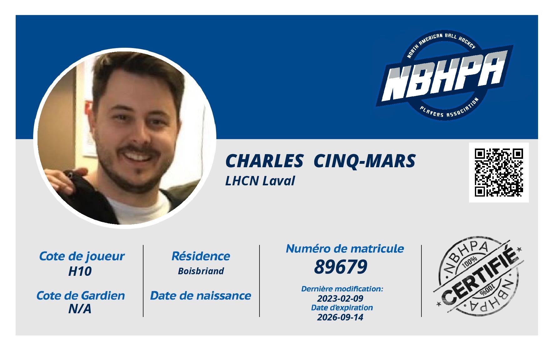 Charles  Cinq-Mars