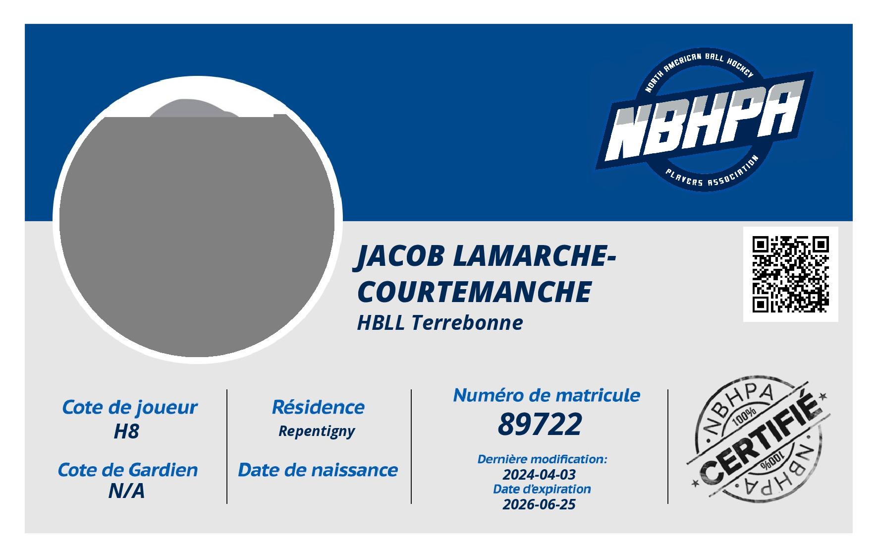 Jacob Lamarche-Courtemanche
