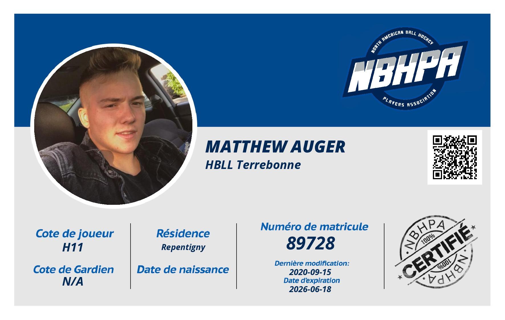 Matthew Auger