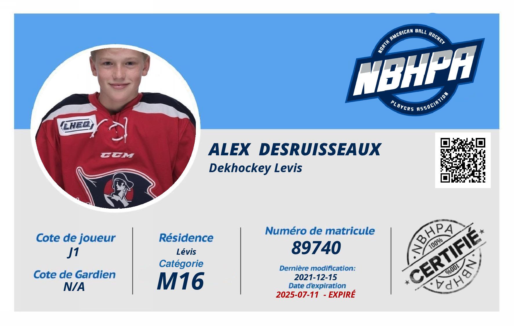 Alex  Desruisseaux 