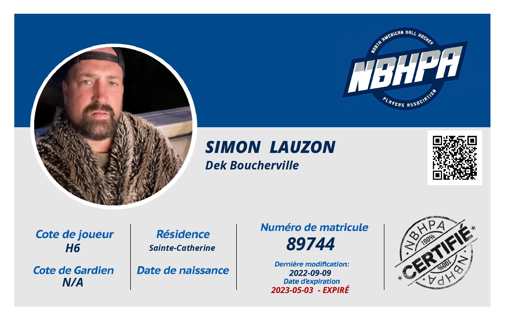 Simon  Lauzon 