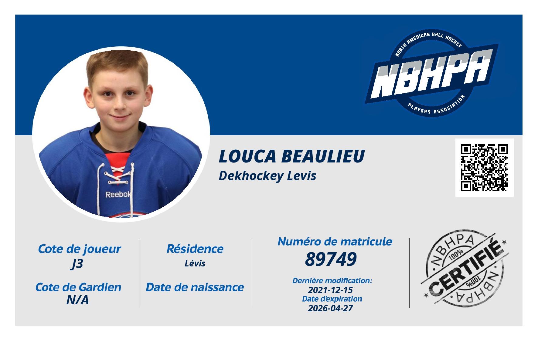 Louca Beaulieu