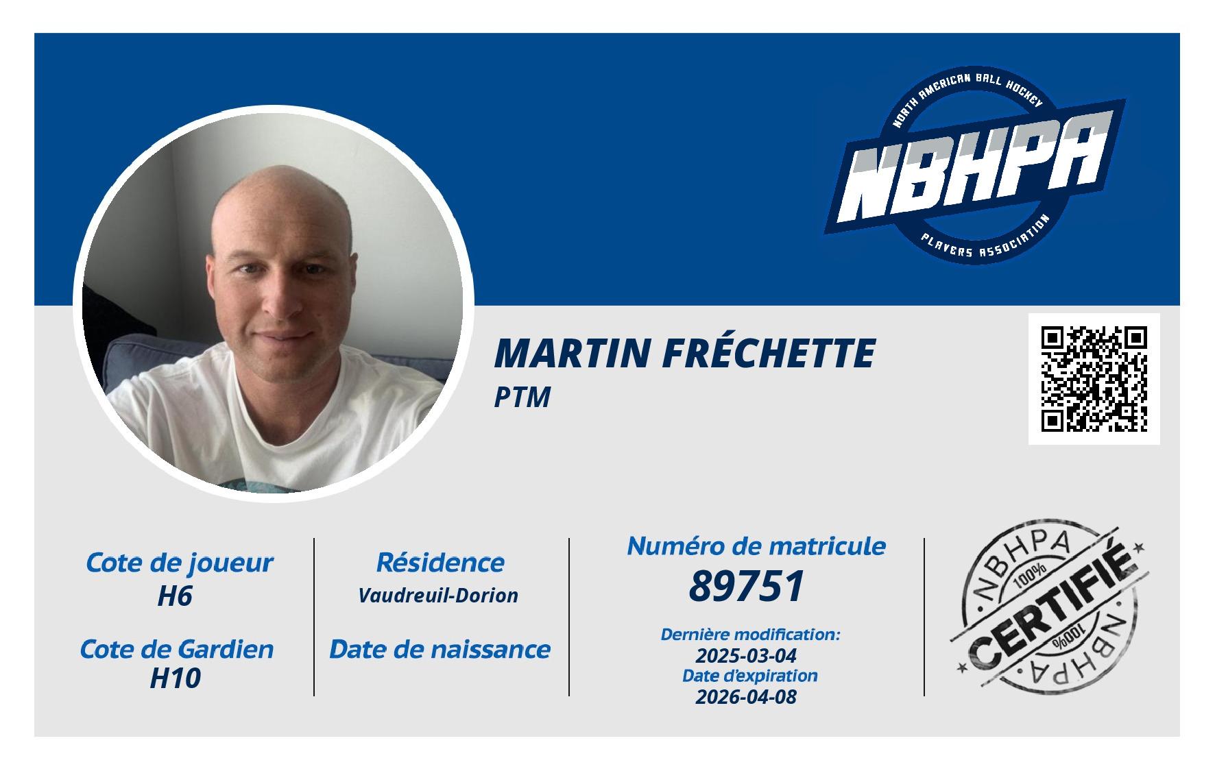 Martin Fréchette