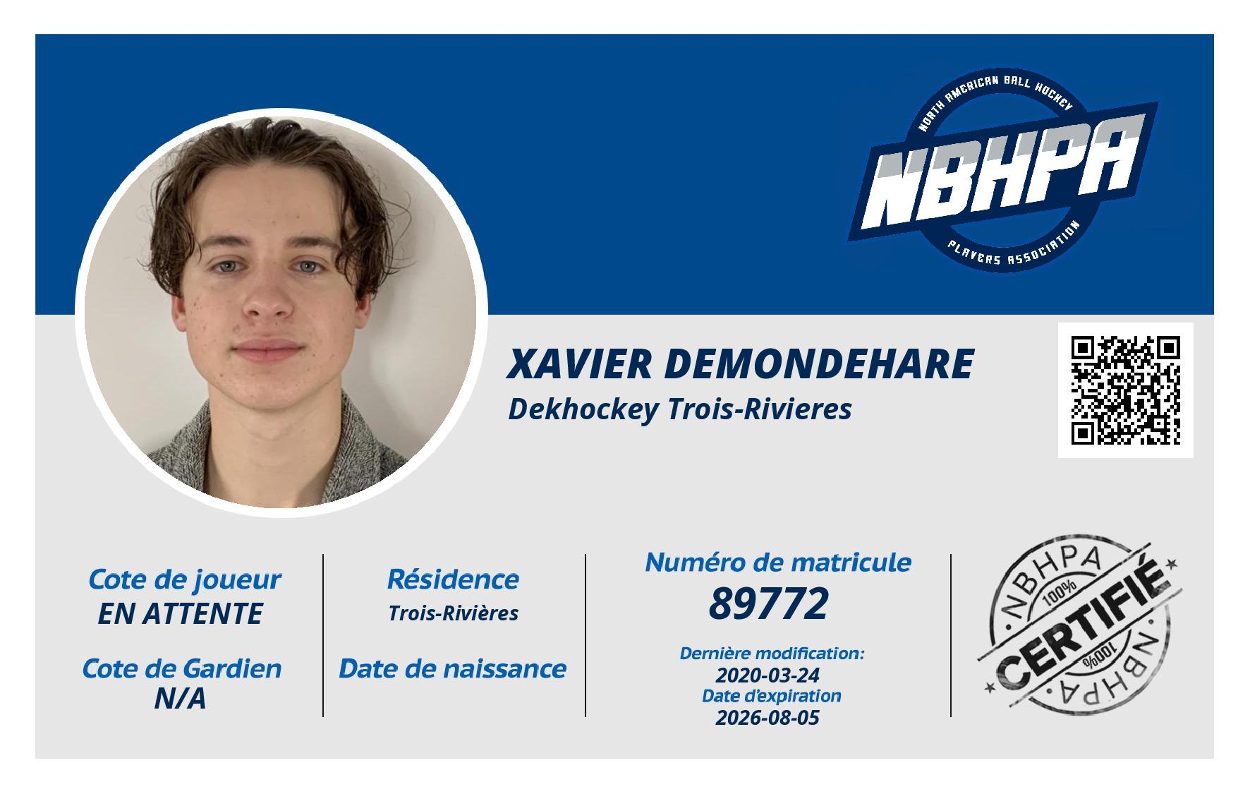 Xavier Demondehare