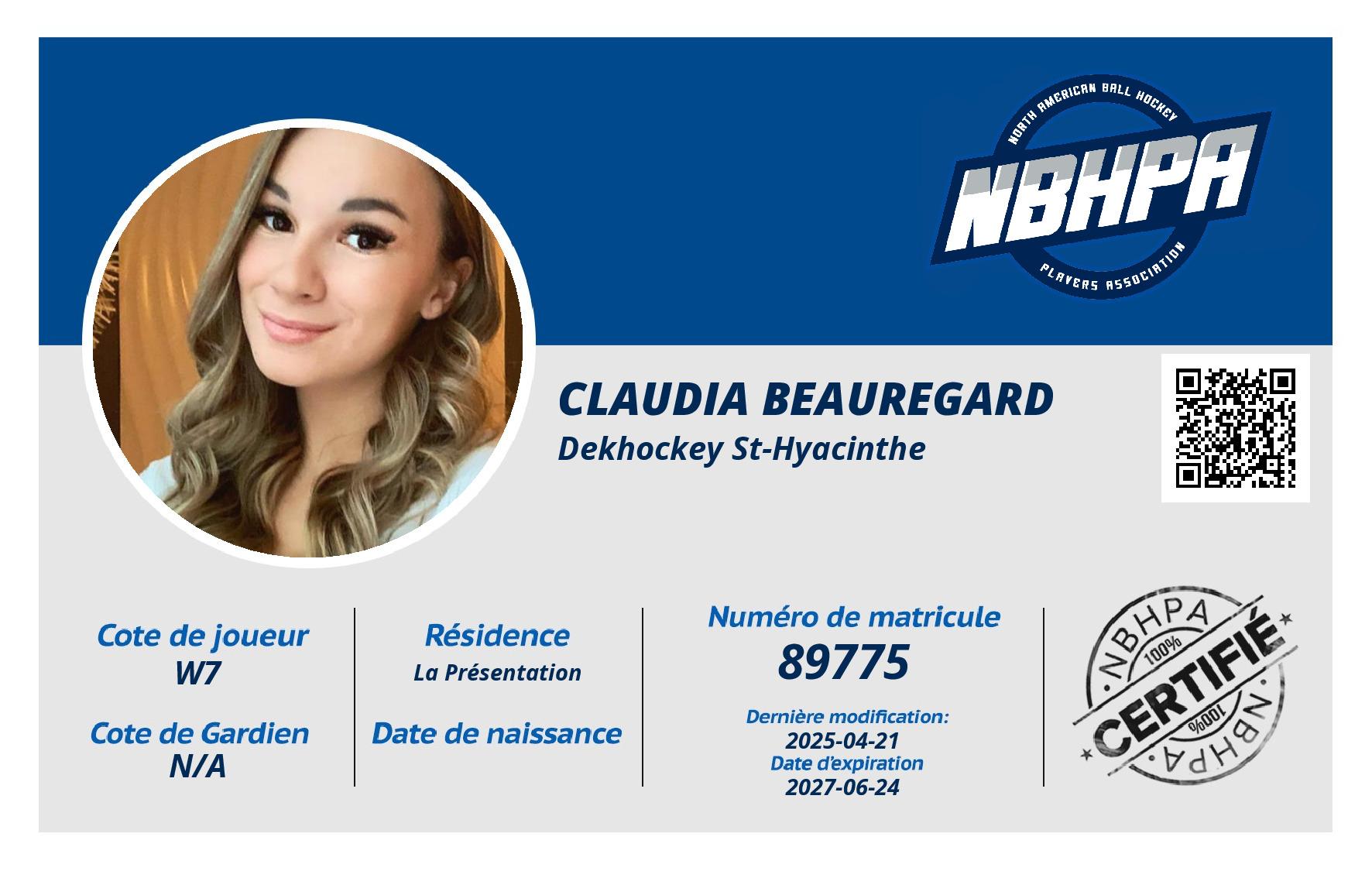 Claudia Beauregard
