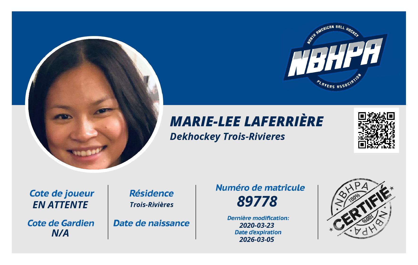 Marie-Lee Laferrière