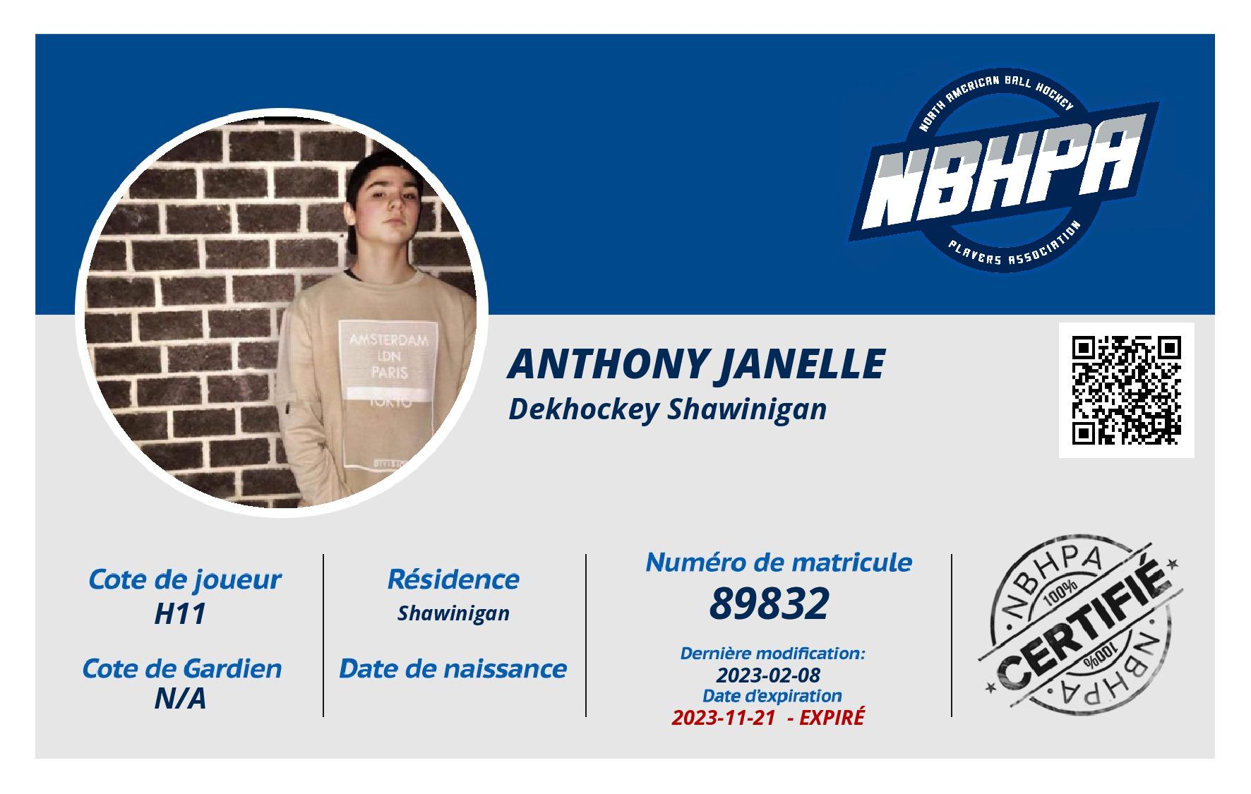 Anthony Janelle