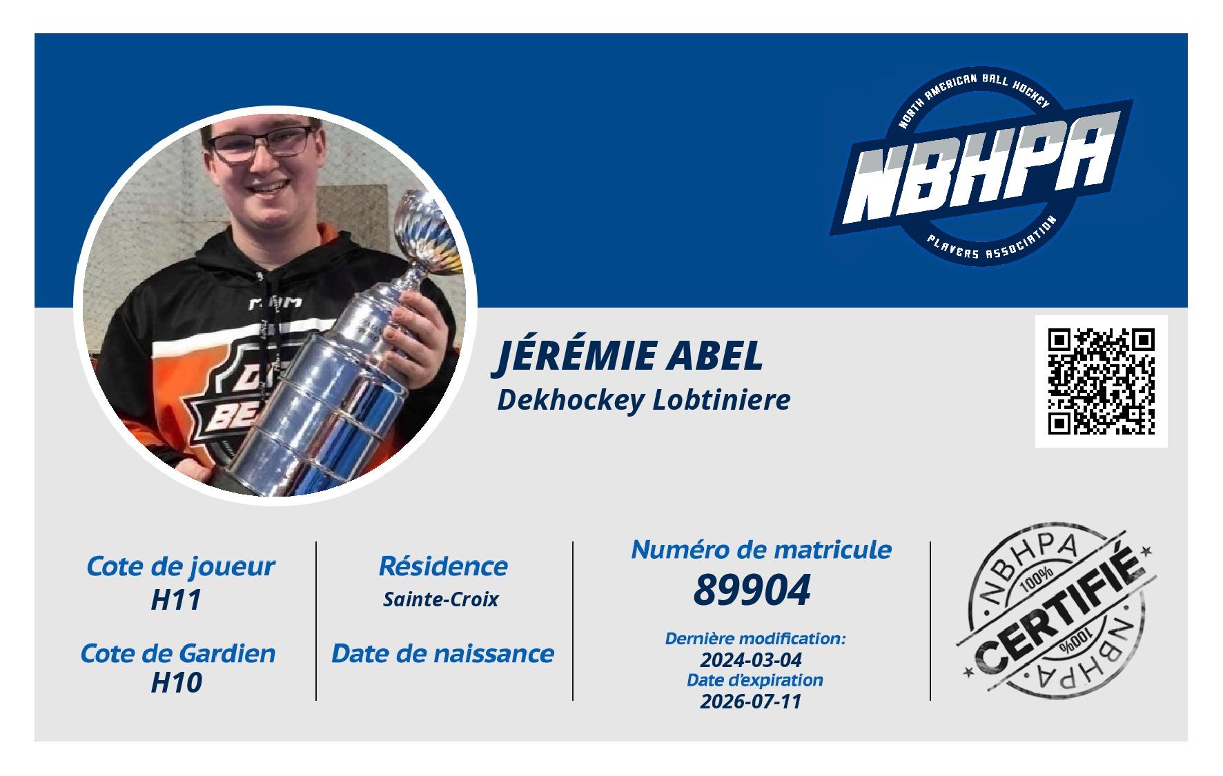 Jérémie Abel