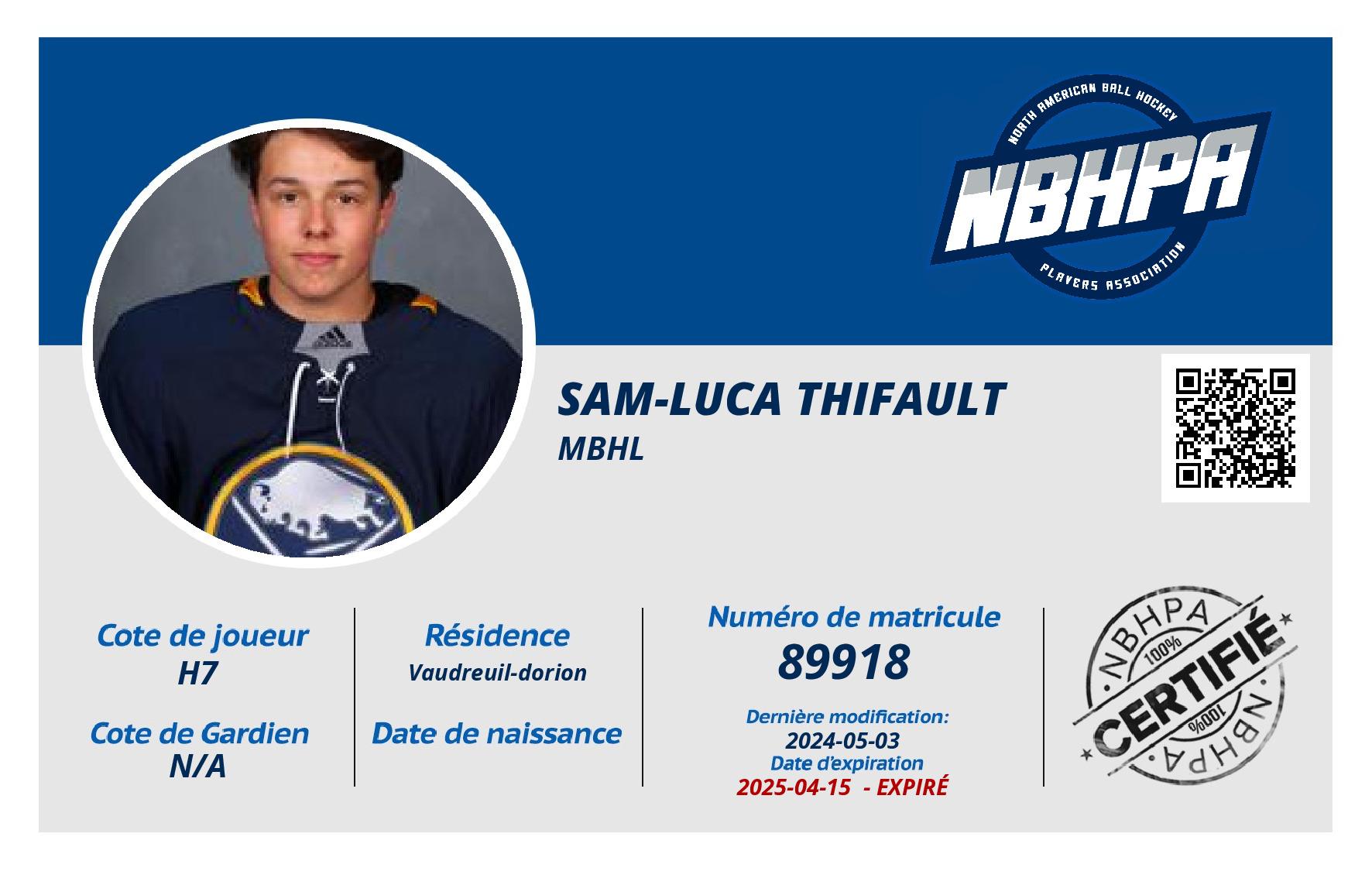 Sam-Luca Thifault