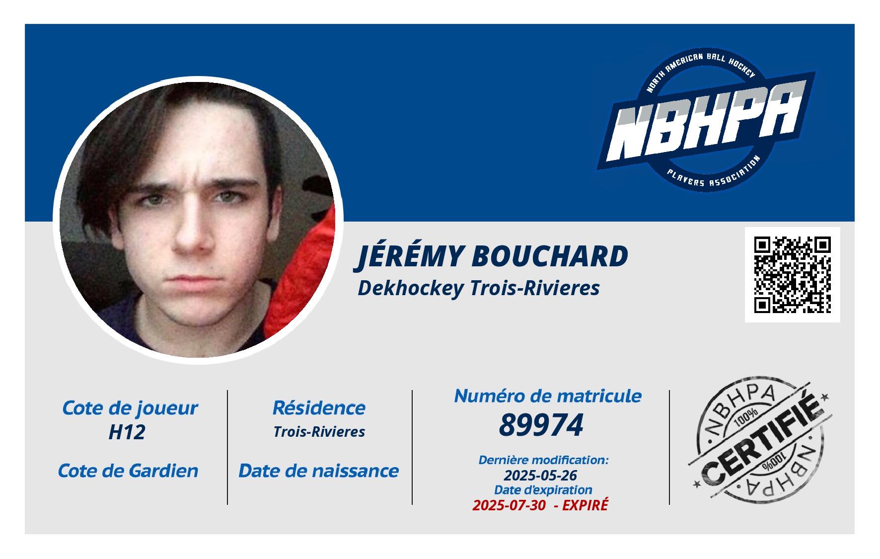 Jérémy Bouchard