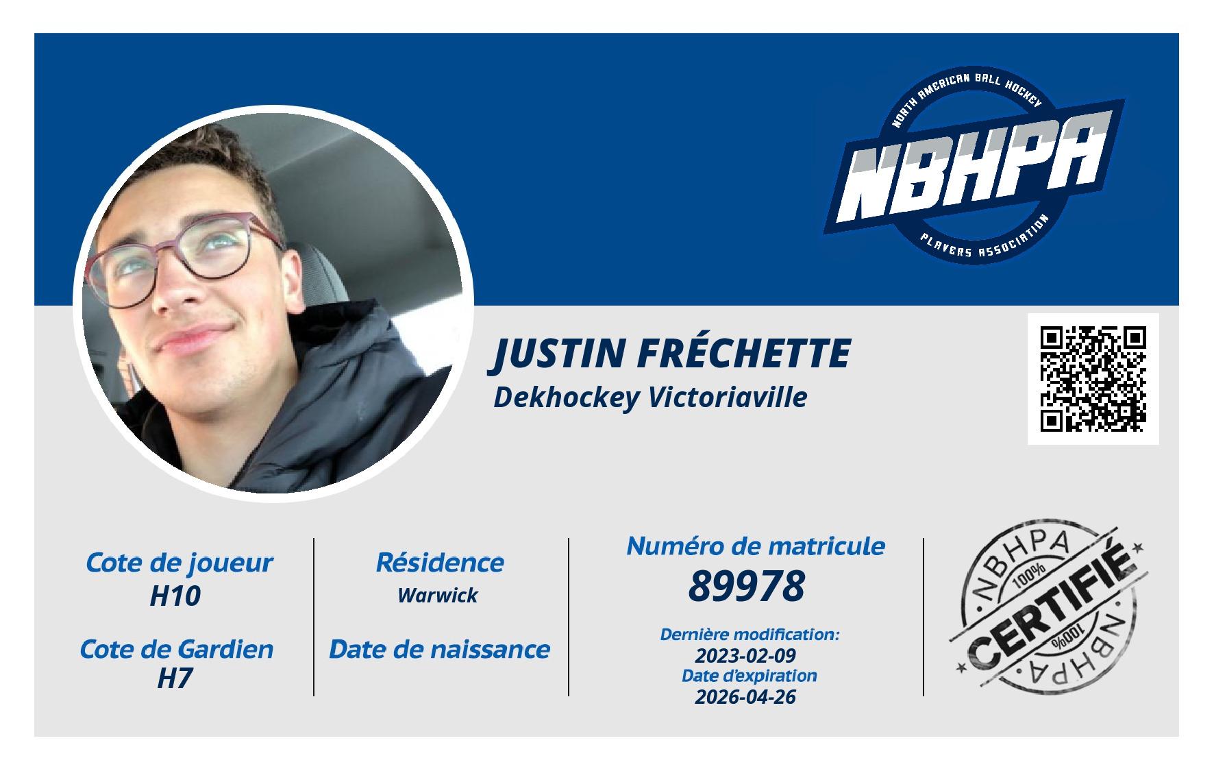 Justin Fréchette