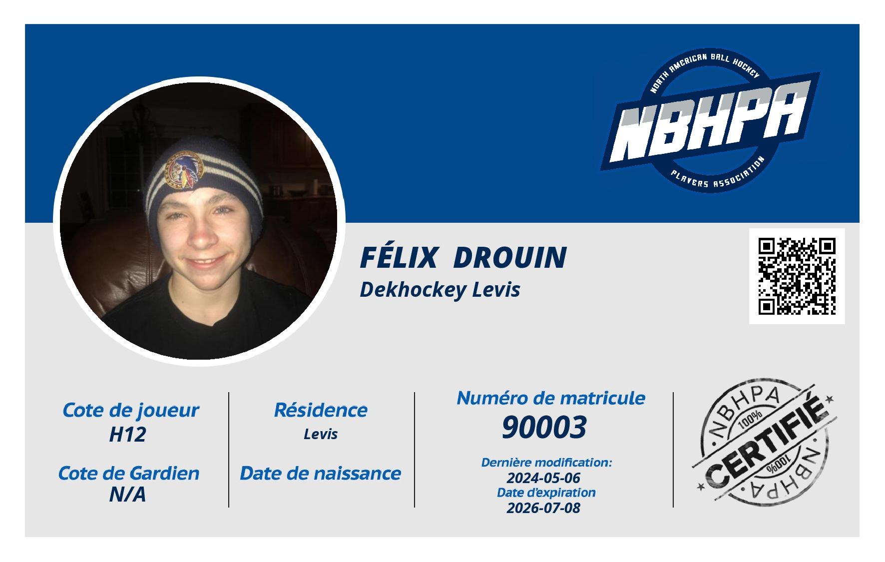 Félix  Drouin 