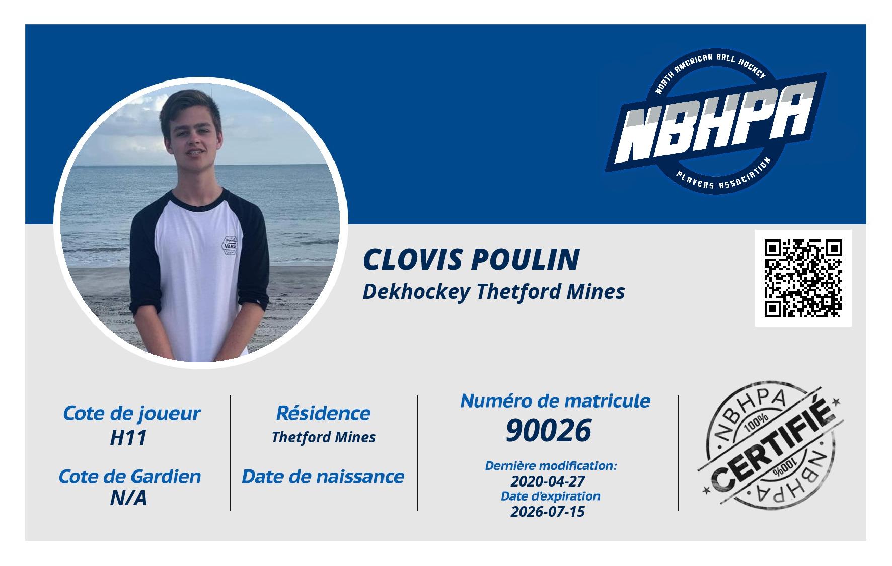 Clovis Poulin