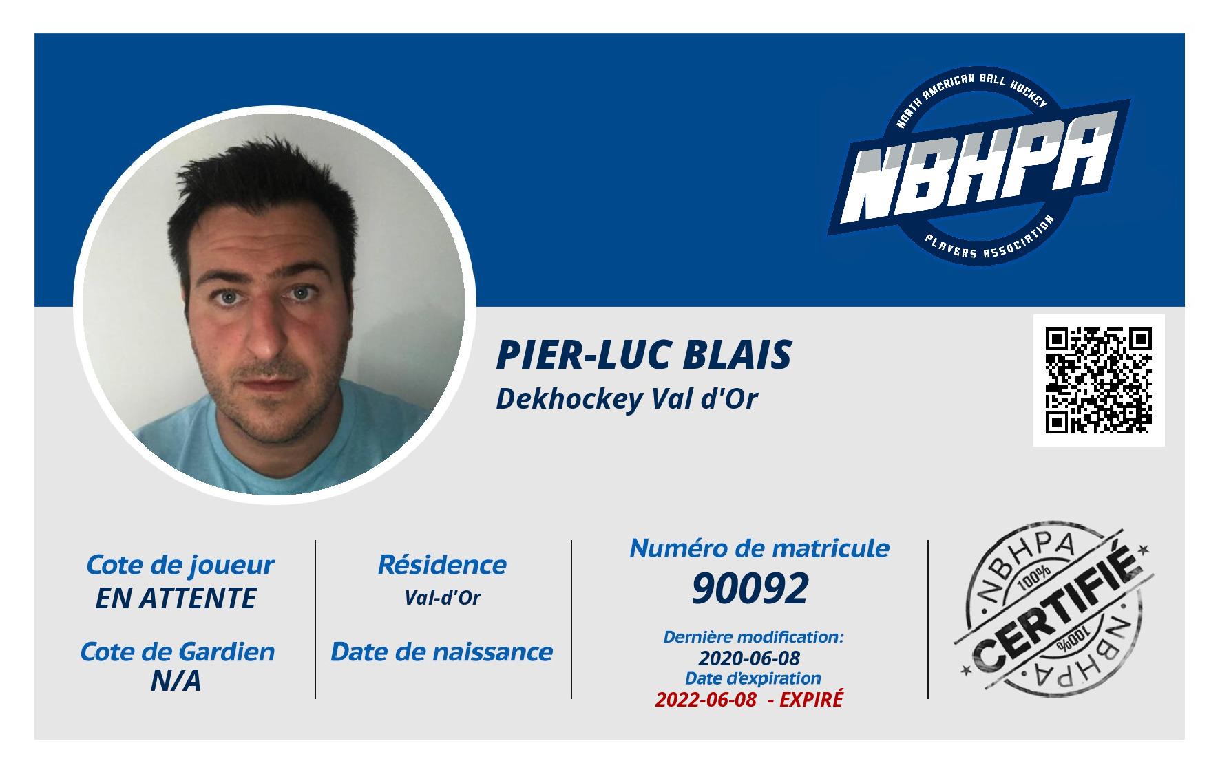 Pier-Luc Blais