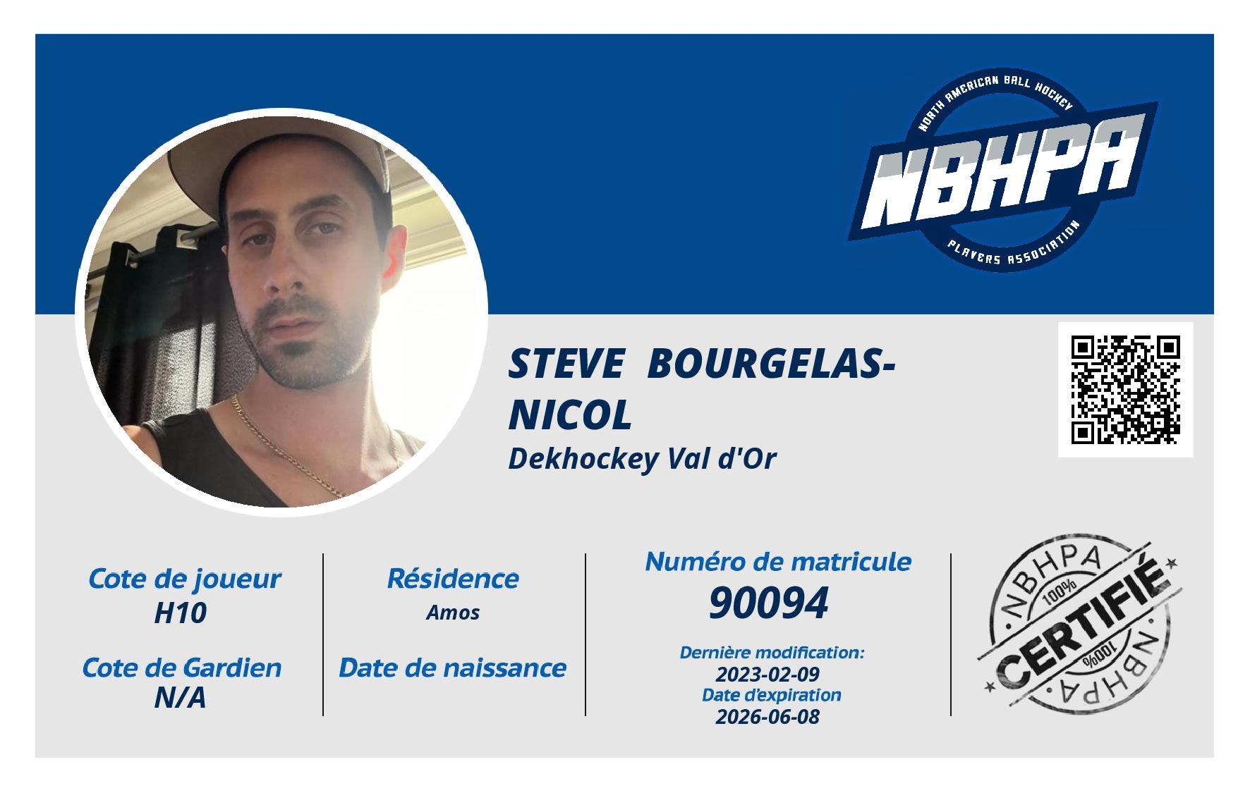 Steve  Bourgelas-nicol