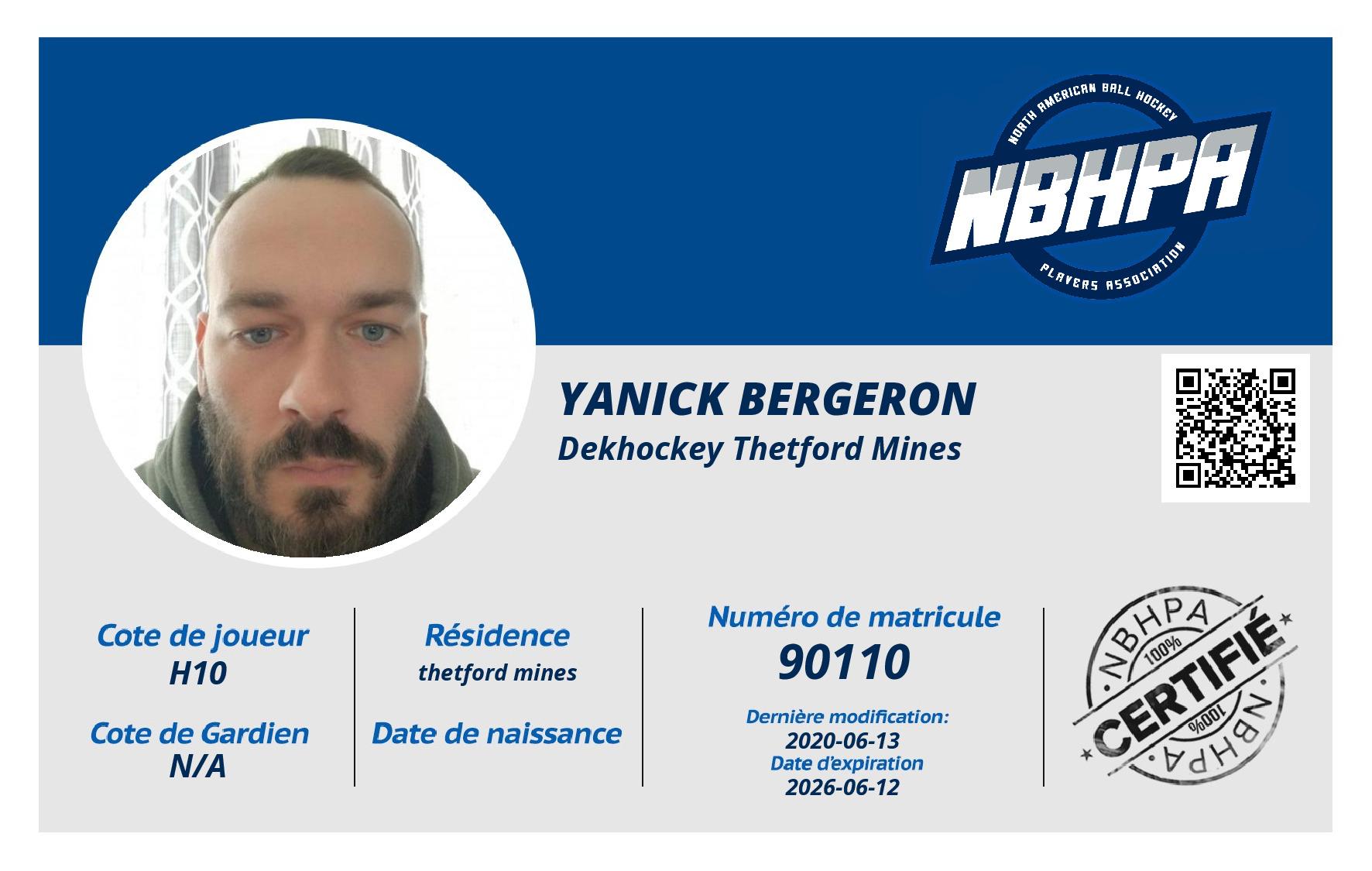 Yanick Bergeron