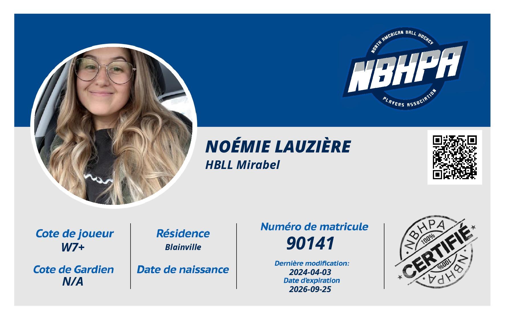 Noémie Lauzière