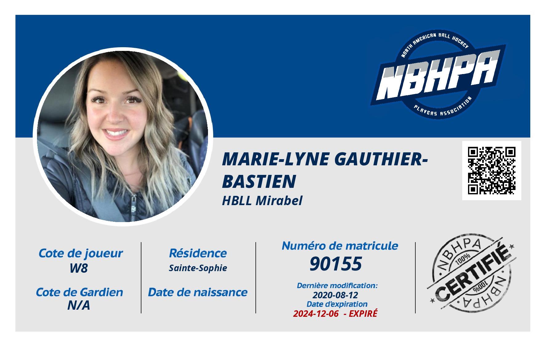 Marie-Lyne Gauthier-Bastien