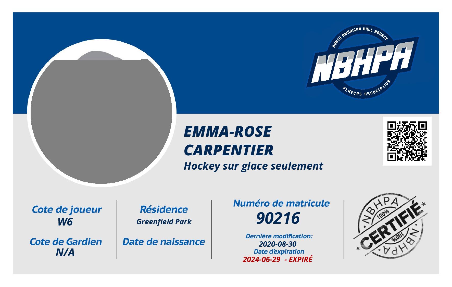 Emma-Rose Carpentier