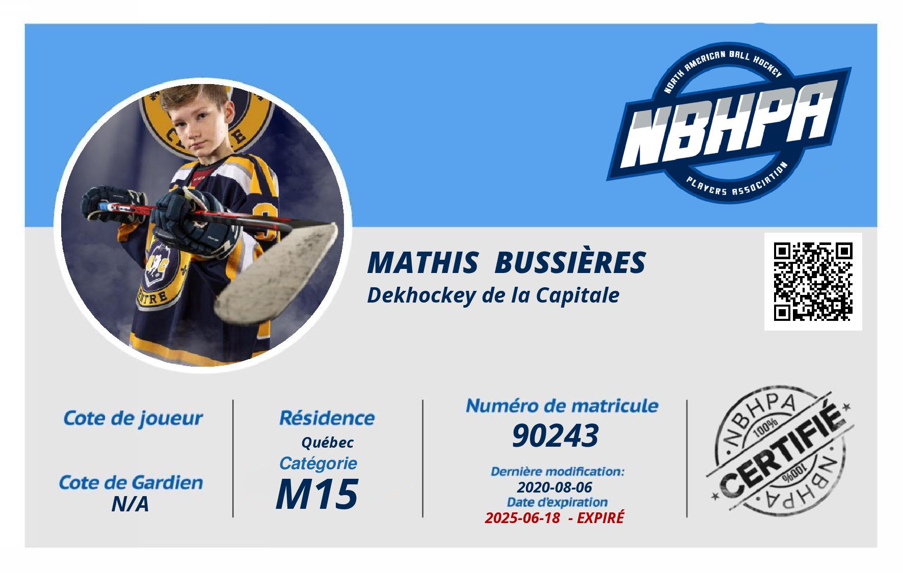 Mathis  Bussières