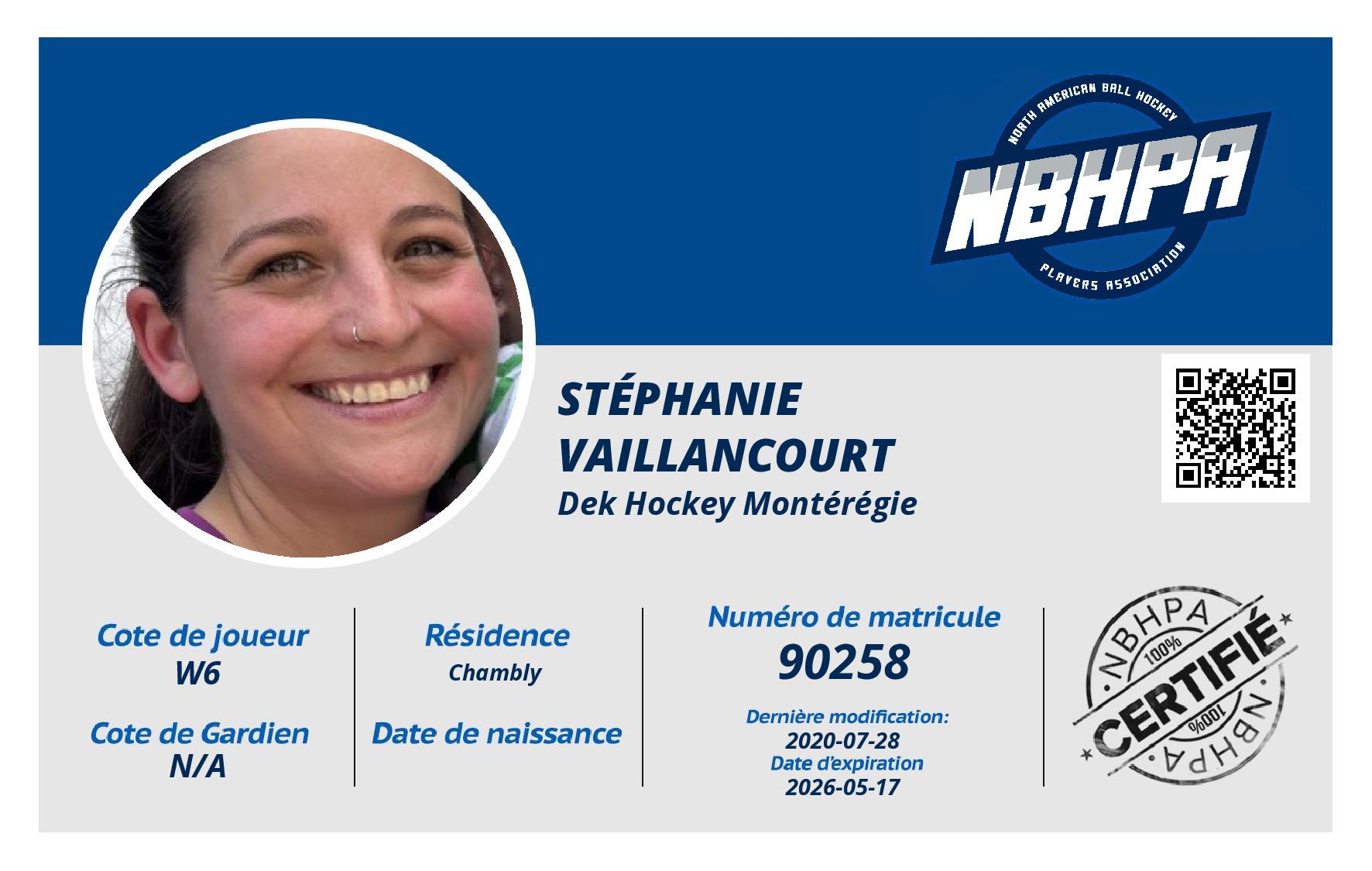 Stéphanie  Vaillancourt 