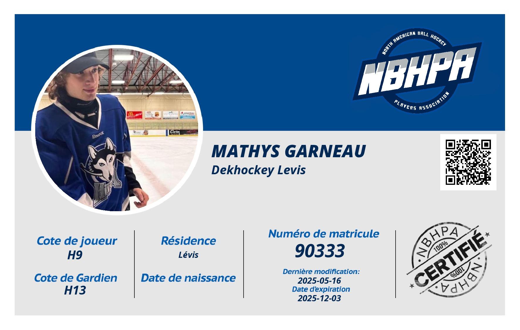Mathys Garneau 