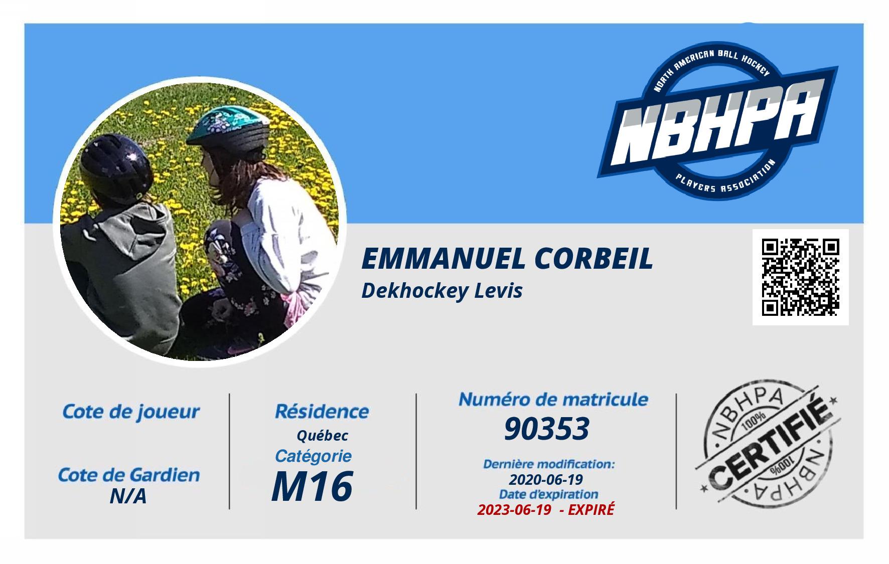 Emmanuel Corbeil